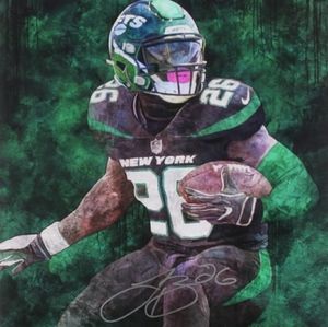 Le'Veon Bell Signed New York Jets 16x20 Photo (PSA